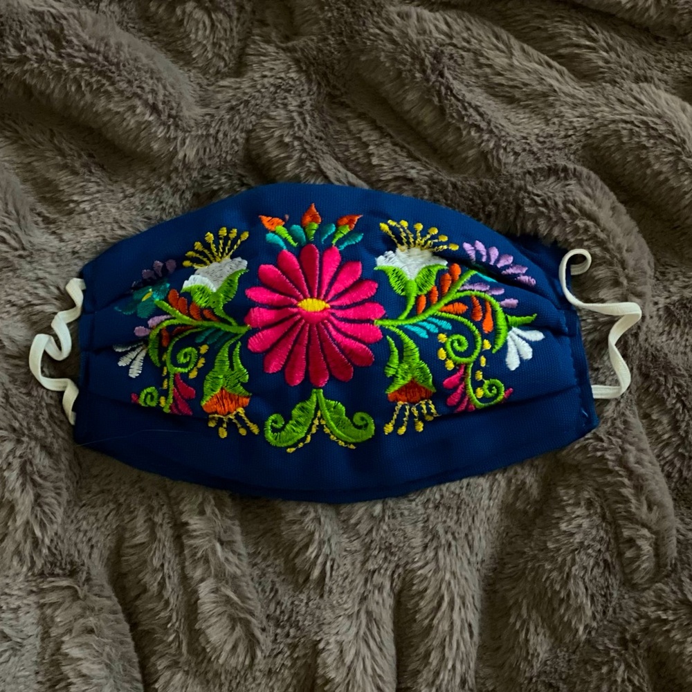 Artisanal Handmaid face mask from Oaxaca